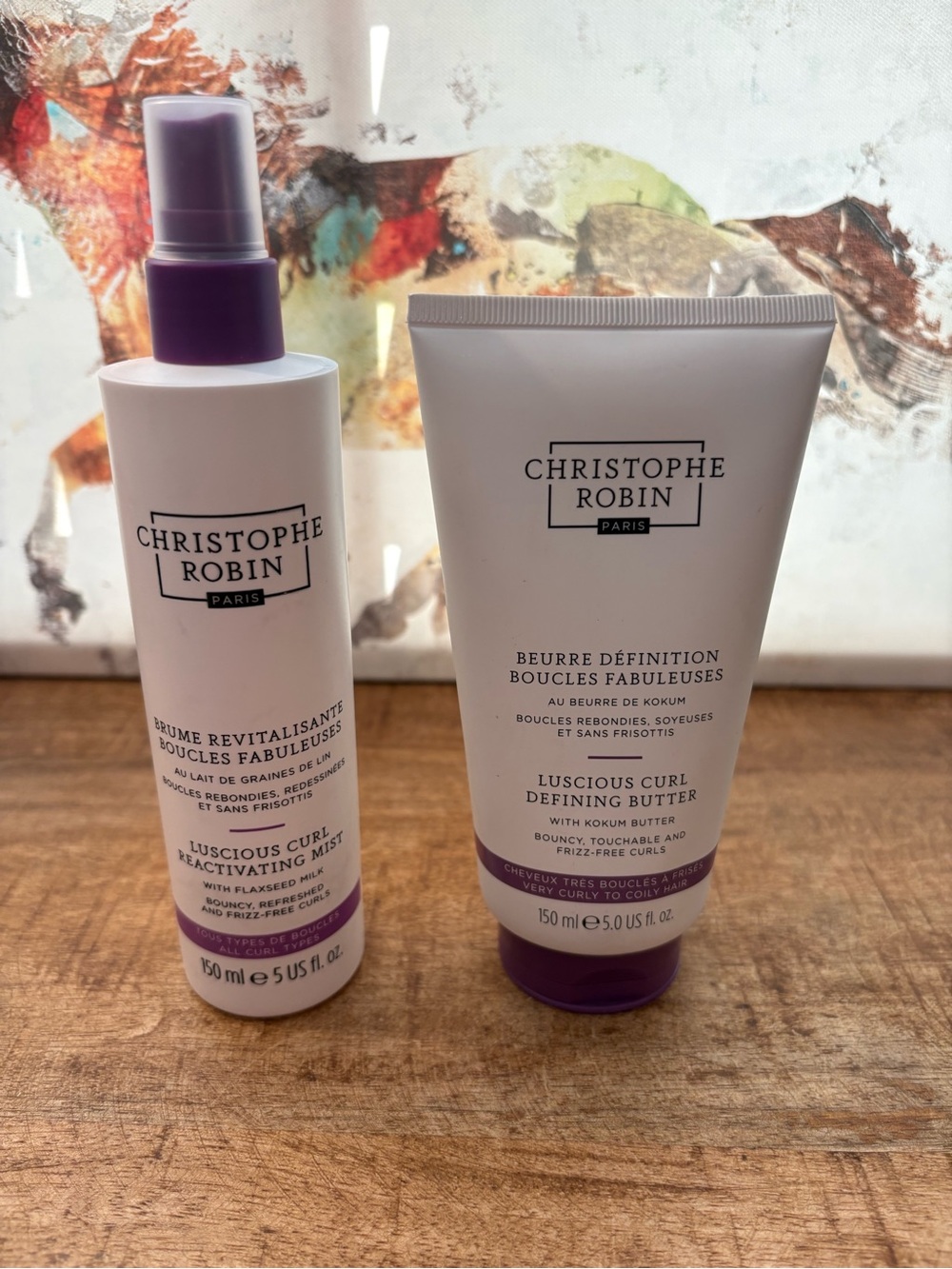 Christophe Robin Curl Butter and Mist, NEW